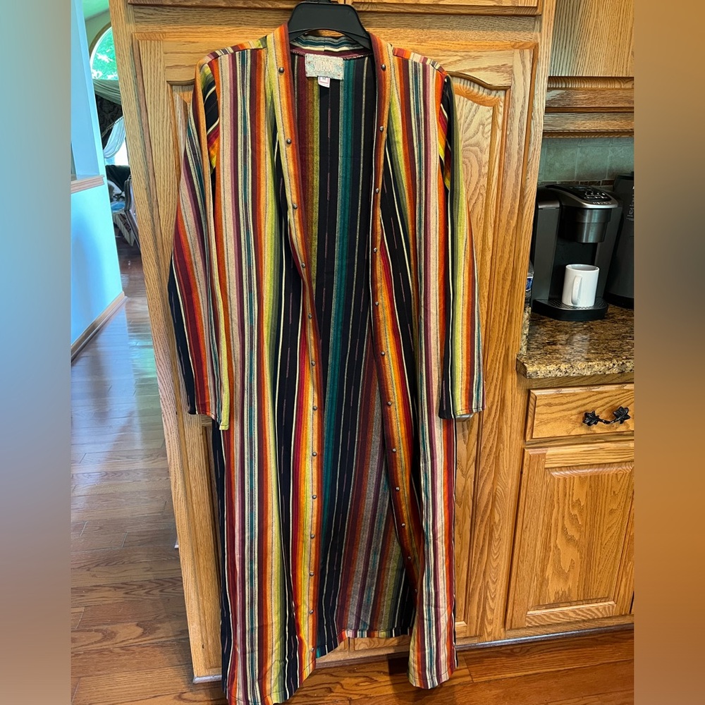 Silverado long cardigan size medium